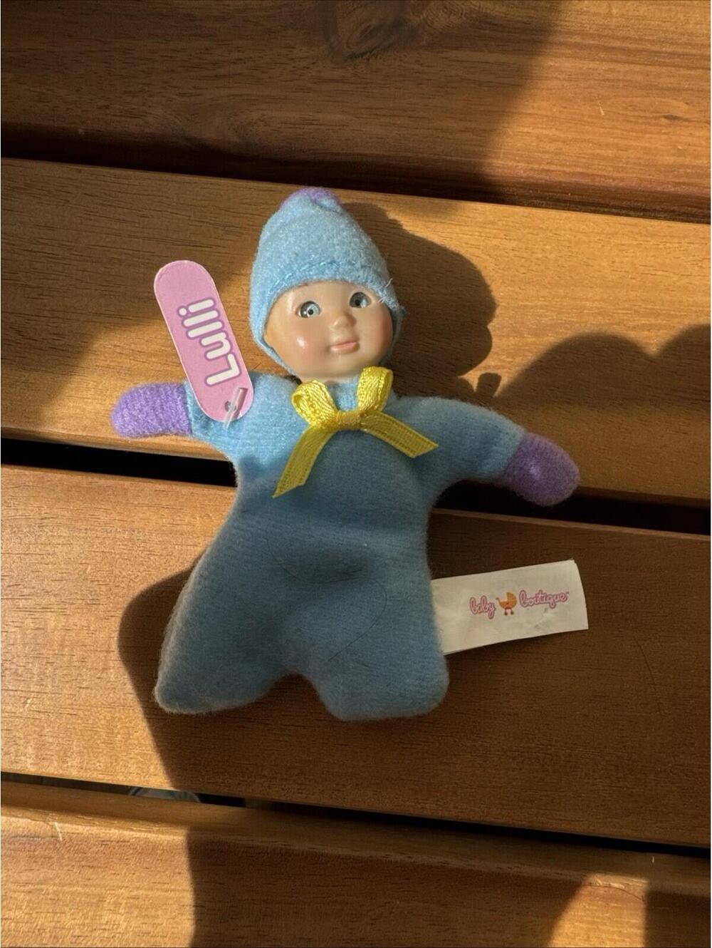 Baby Boutique 2011 Blip Toys Blue Mini Doll 4"lulli Bean Stuffed